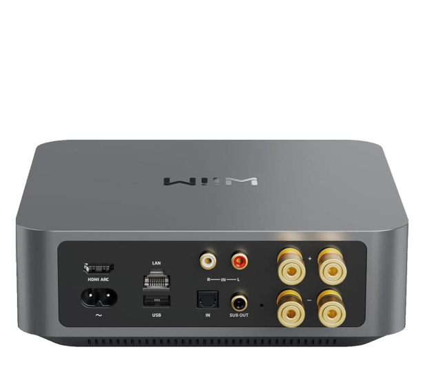 WiiM Odtwarzacz muzyczny ze wzmacniaczem AMP DARK GRAY - 1230684 - zdjęcie 2